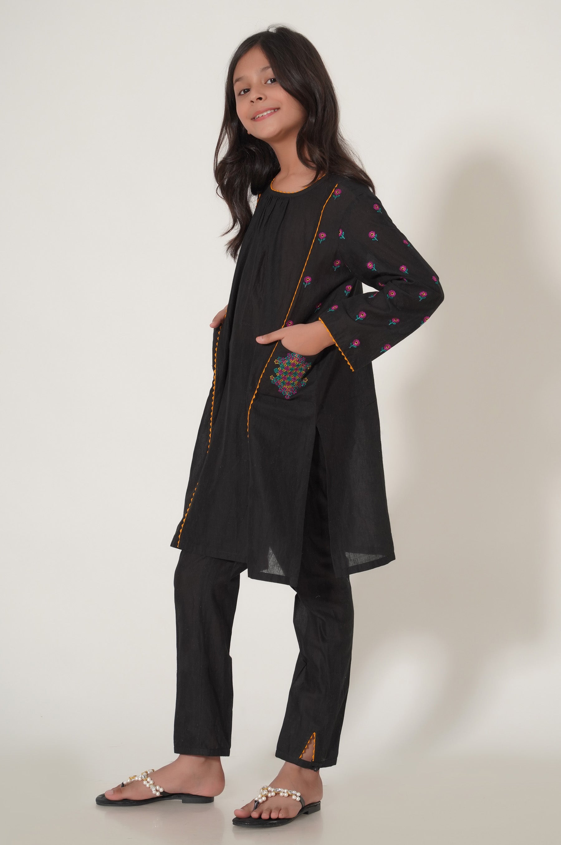 EMBROIDERED SUIT