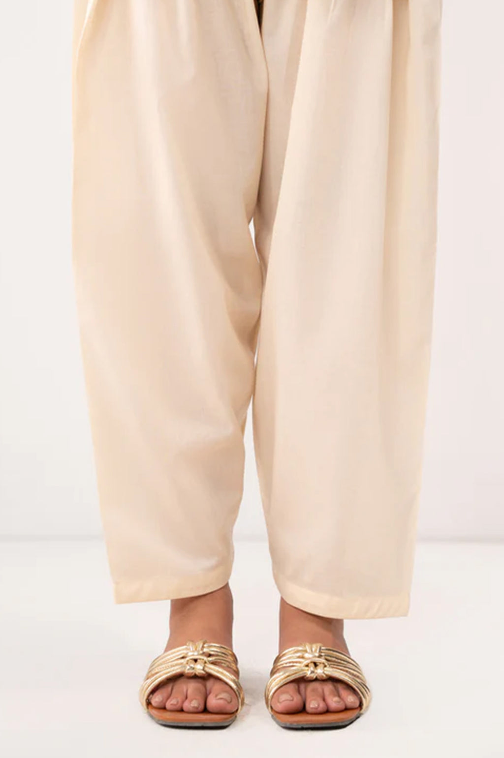 Basic Cambric Shalwar - Regular Fit