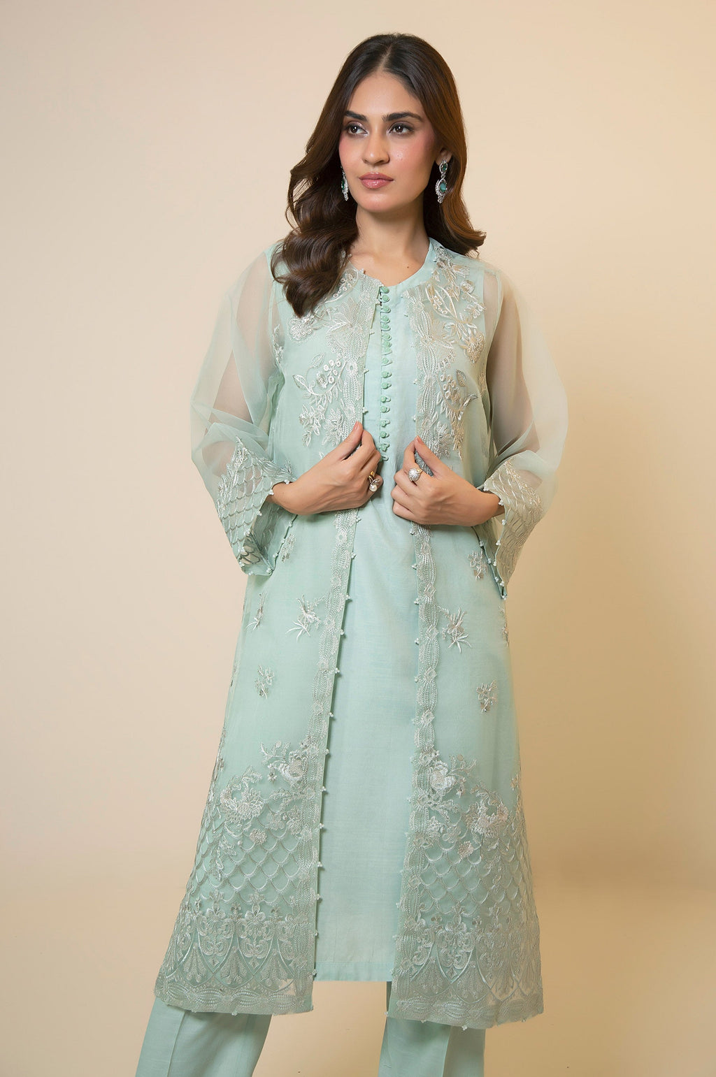 EMBROIDERED SUIT