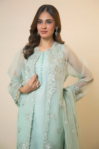 UNSTITCHED EMBROIDERED SUIT