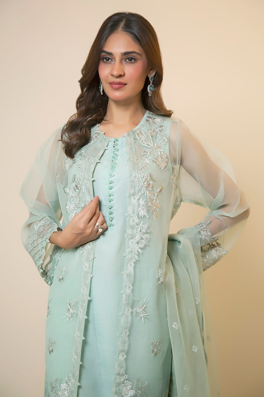EMBROIDERED SUIT
