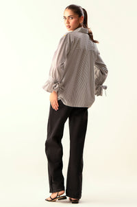 Stitched 1 Piece Embroidered Yarn Dyed Top
