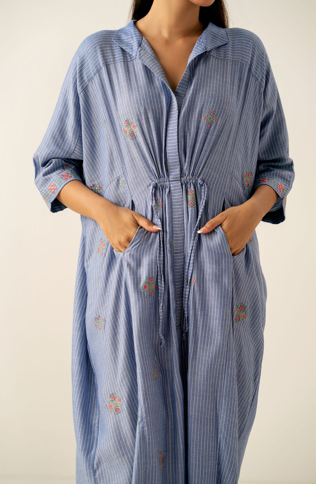 EMBROIDERED DRESS