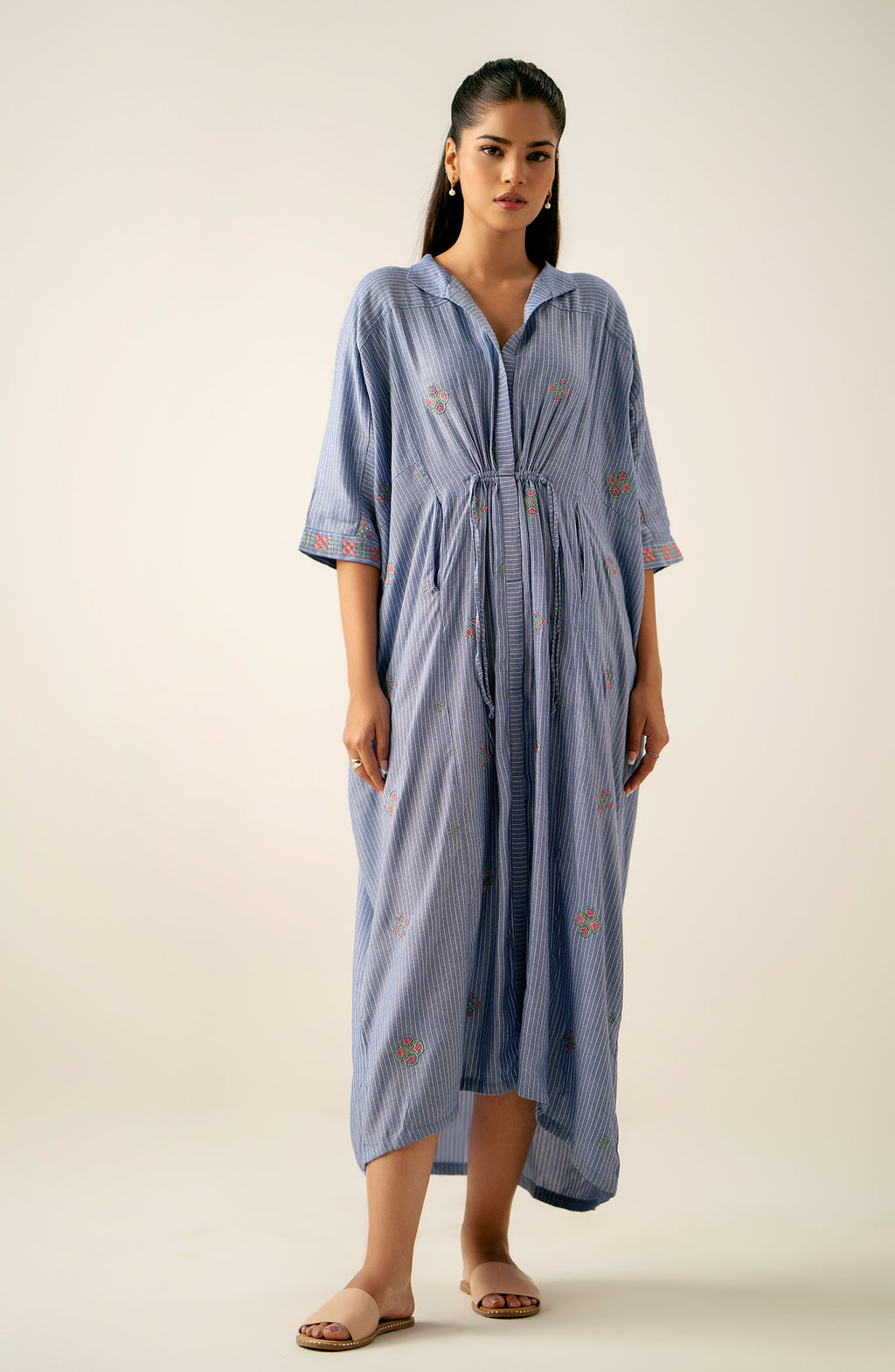 EMBROIDERED DRESS