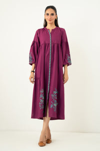 Stitched 1 Piece Embroidered Irish Long Dress