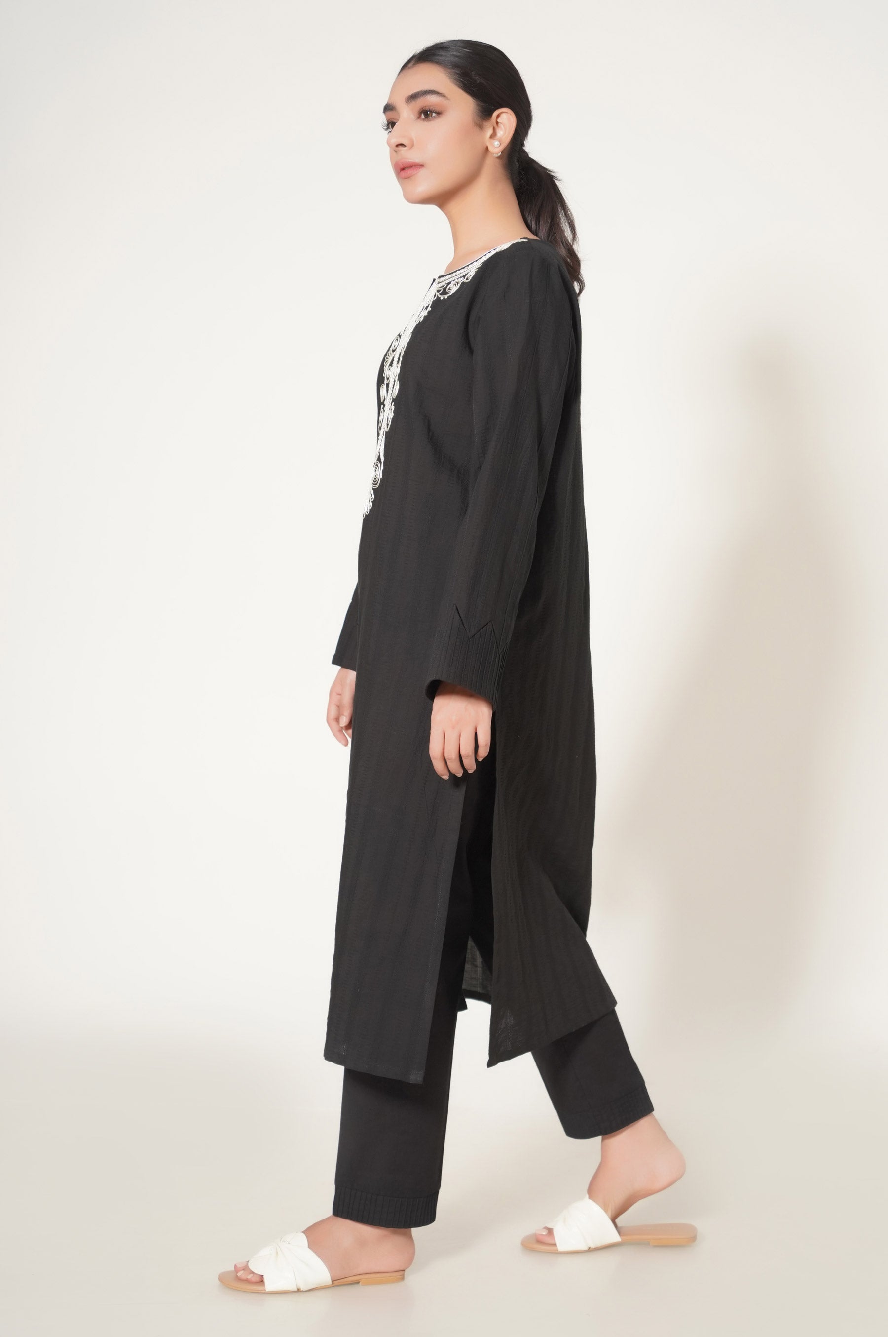Stitched 2 Piece Doria Embroidered Suit