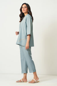 EMBROIDERED CO-ORD SET