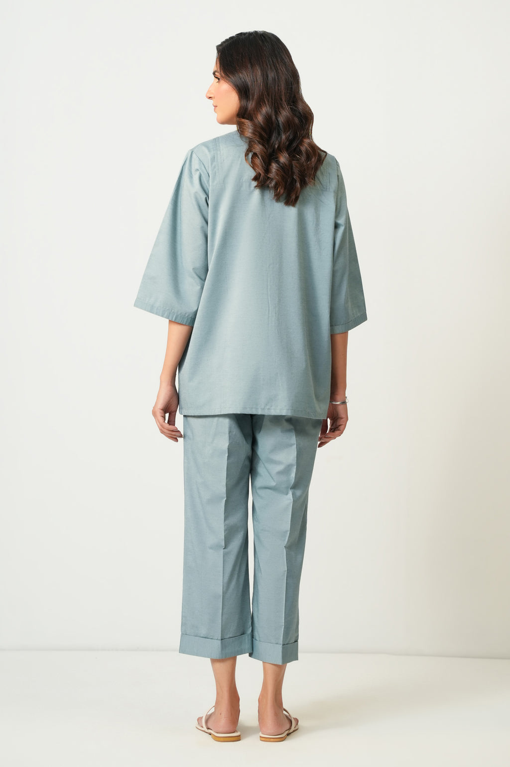 EMBROIDERED CO-ORD SET
