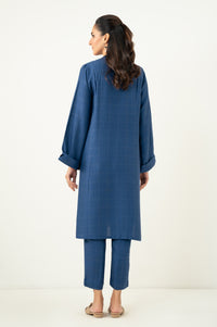 Stitched 2 Piece Embroidered Crepe Lurex Suit