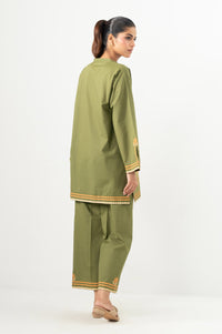 Stitched 2 Piece Screen Printed Cambric Suit