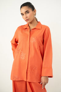 Stitched 2 Piece Embroidered Khaddar Co-Ord Set