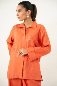 Stitched 2 Piece Embroidered Khaddar Co-Ord Set