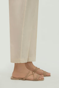 Basic Cambric Cigarette Pants - Regular Fit