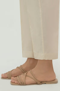 Basic Cambric Cigarette Pants - Regular Fit
