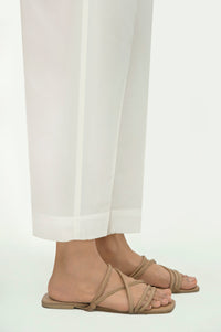 Basic Cambric Cigarette Pants - Regular Fit
