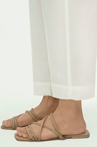 Basic Cambric Cigarette Pants - Regular Fit