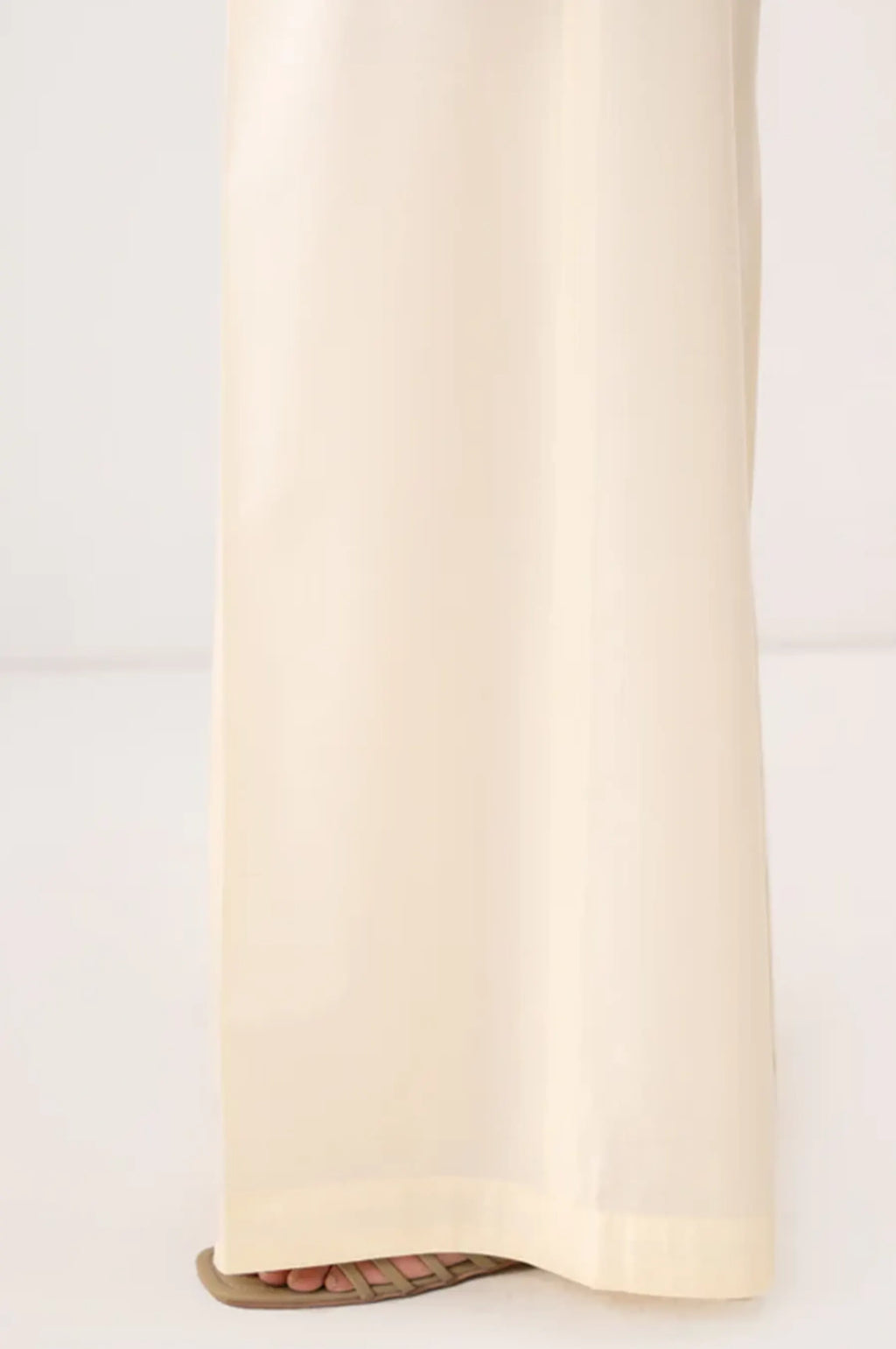 Basic Cambric Plazzo Pants - Regular Fit