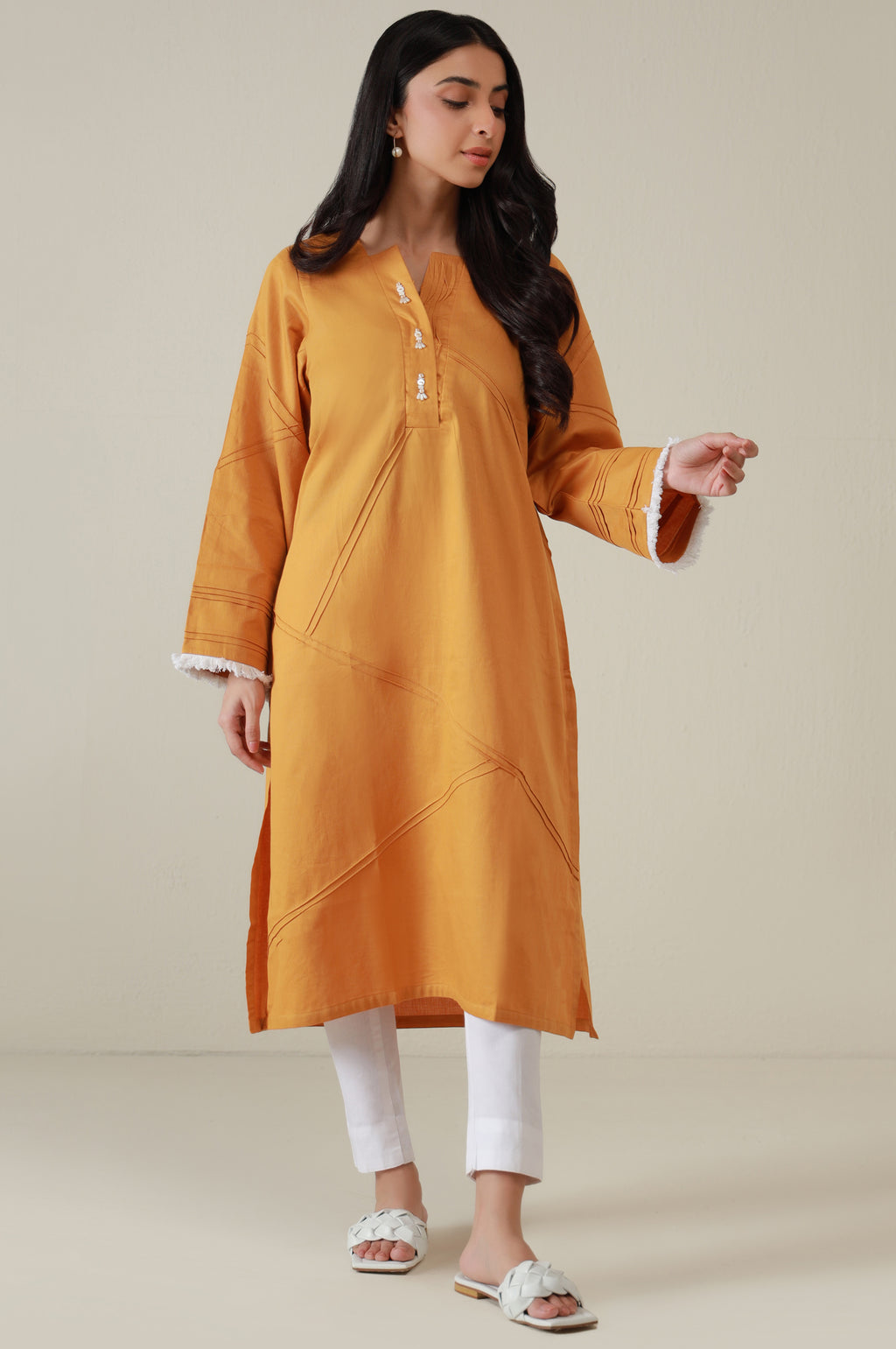 Stitched 1 Piece Stylized Cottel Shirt
