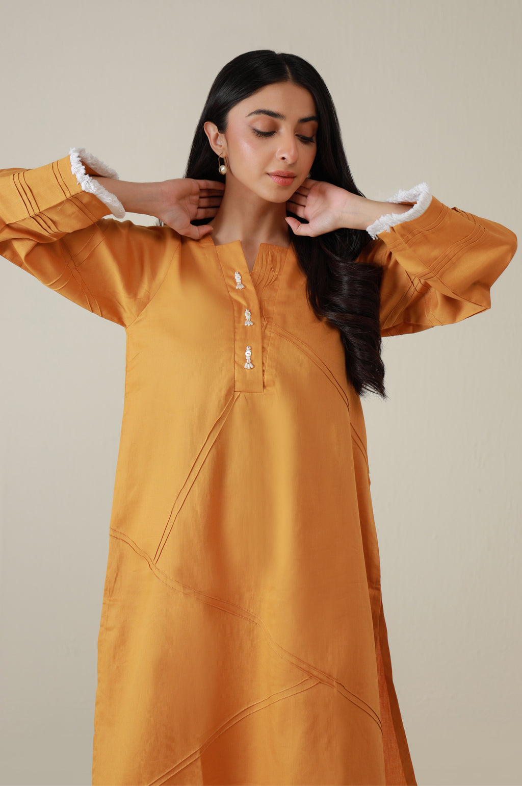 Stitched 1 Piece Stylized Cottel Shirt