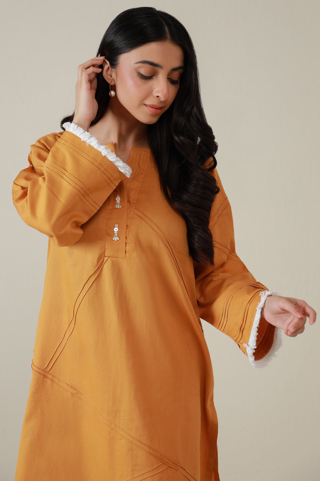 Stitched 1 Piece Stylized Cottel Shirt