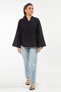 Stitched 1 Piece Check Cambric Shirt