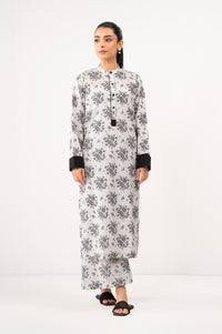 Stitched 2 Piece Printed Cambric Suit