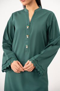 Stitched 2 Piece Dyed Cambric Suit