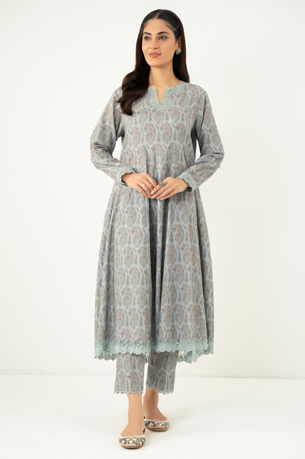 UNSTITCHED PRINTED SUIT