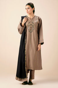 UNSTITCHED EMBROIDERED SHIRT BOTTOM SUIT