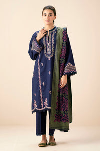 UNSTITCHED EMBROIDERED SUIT