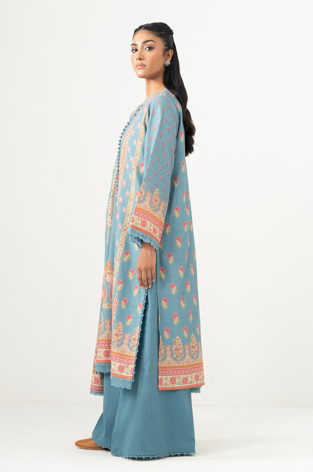 UNSTITCHED PRINTED SUIT