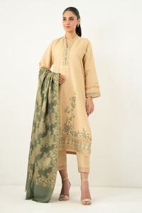 UNSTITCHED EMBROIDERED SUIT