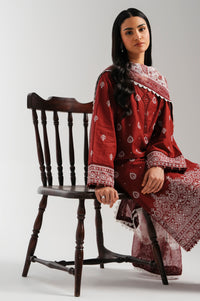 UNSTITCHED EMBROIDERED SUIT