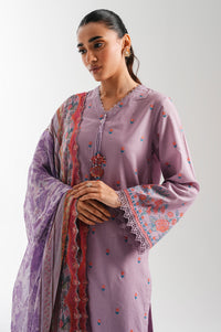 UNSTITCHED EMBROIDERED SUIT