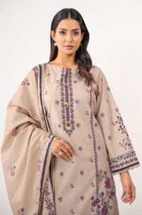 UNSTITCHED EMBROIDERED SUIT
