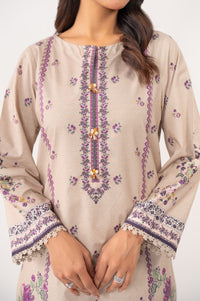 UNSTITCHED EMBROIDERED SUIT