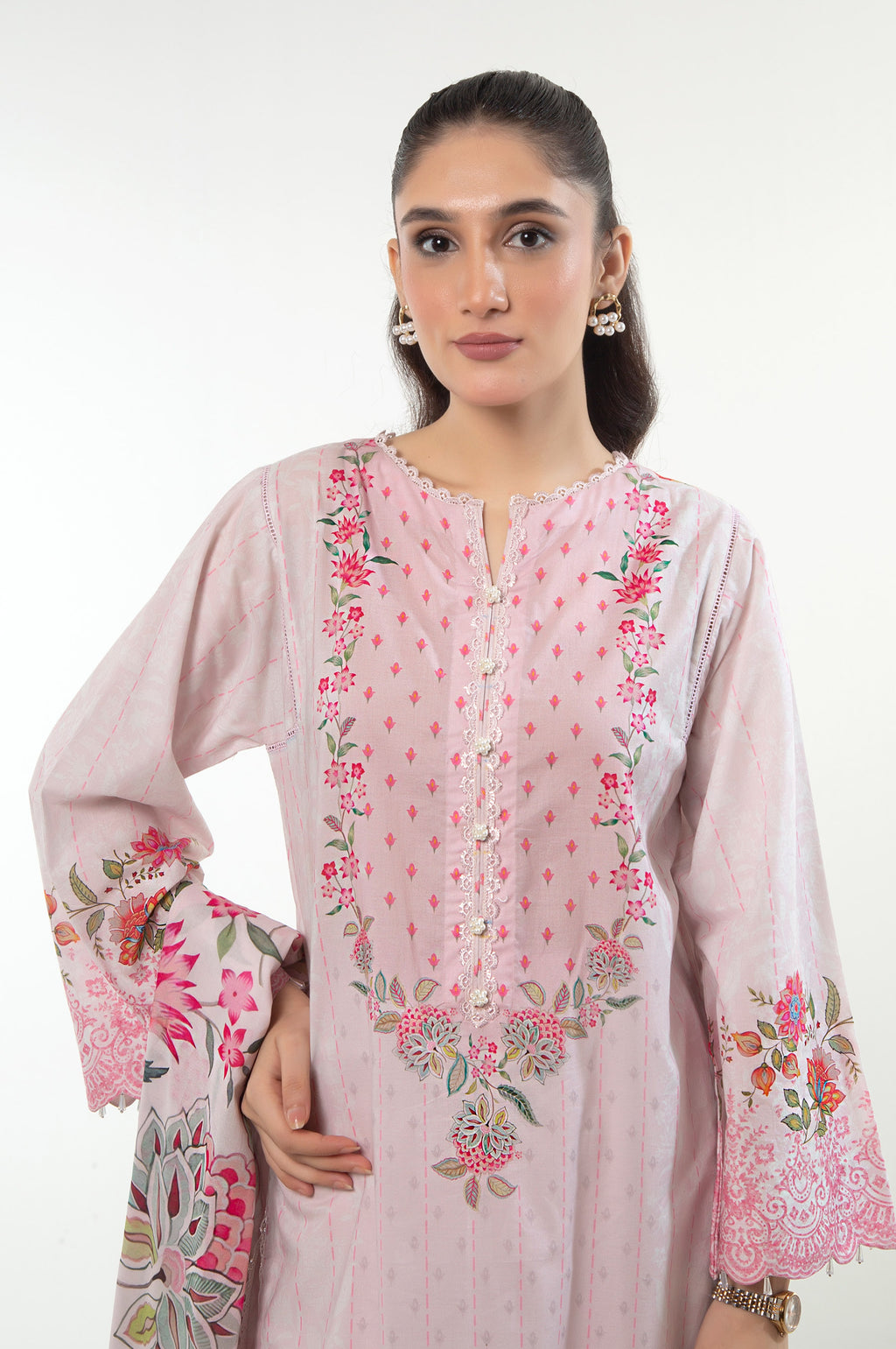 UNSTITCHED PRINTED SUIT