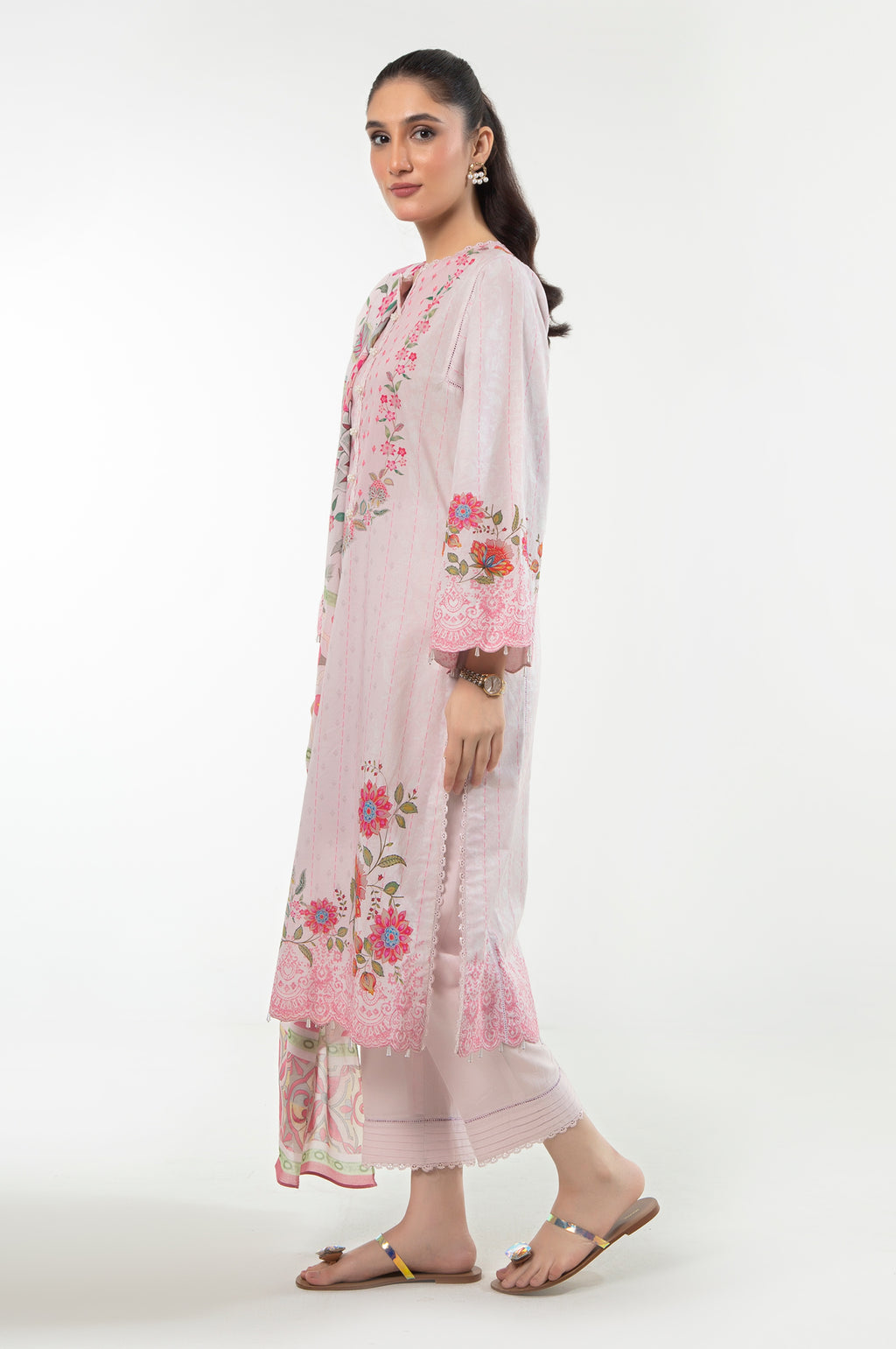 UNSTITCHED PRINTED SUIT