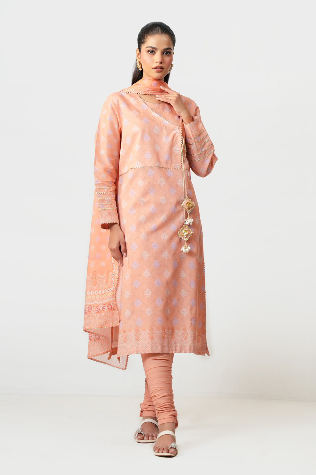 UNSTITCHED PRINTED SUIT