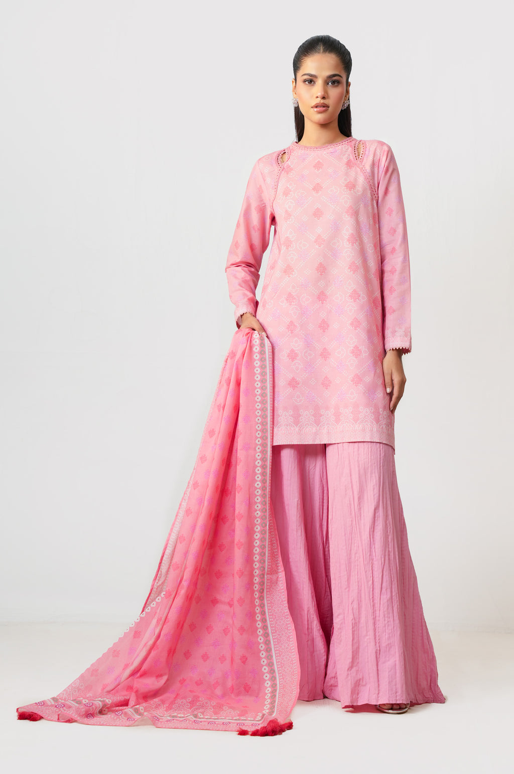 UNSTITCHED PRINTED SUIT