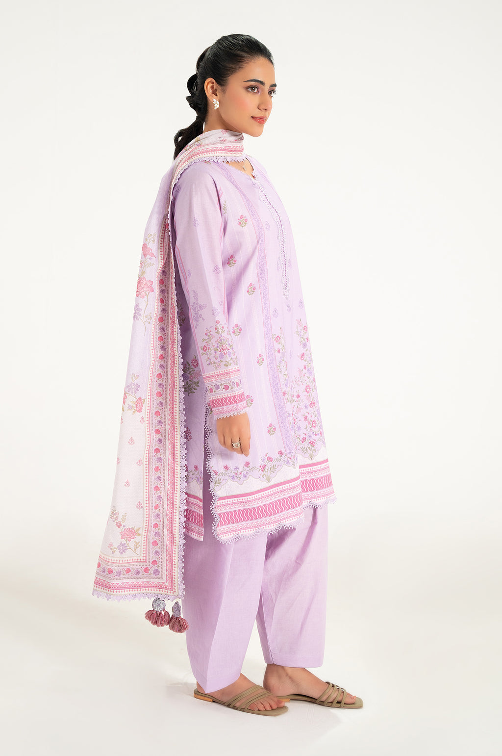 UNSTITCHED PRINTED SUIT