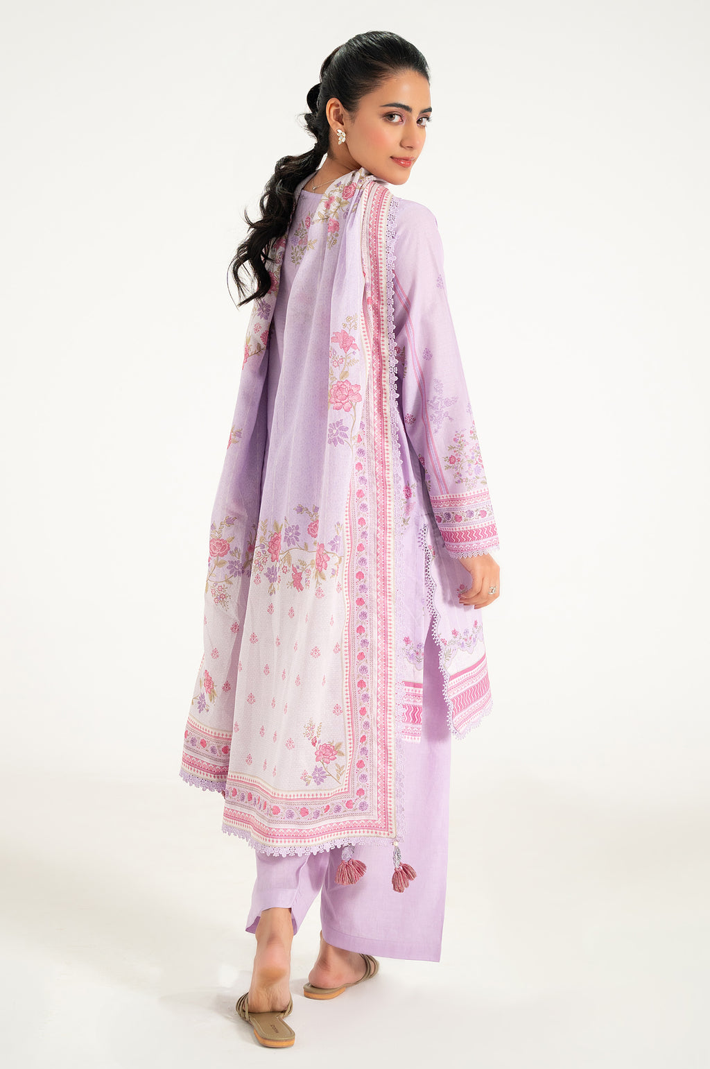 UNSTITCHED PRINTED SUIT