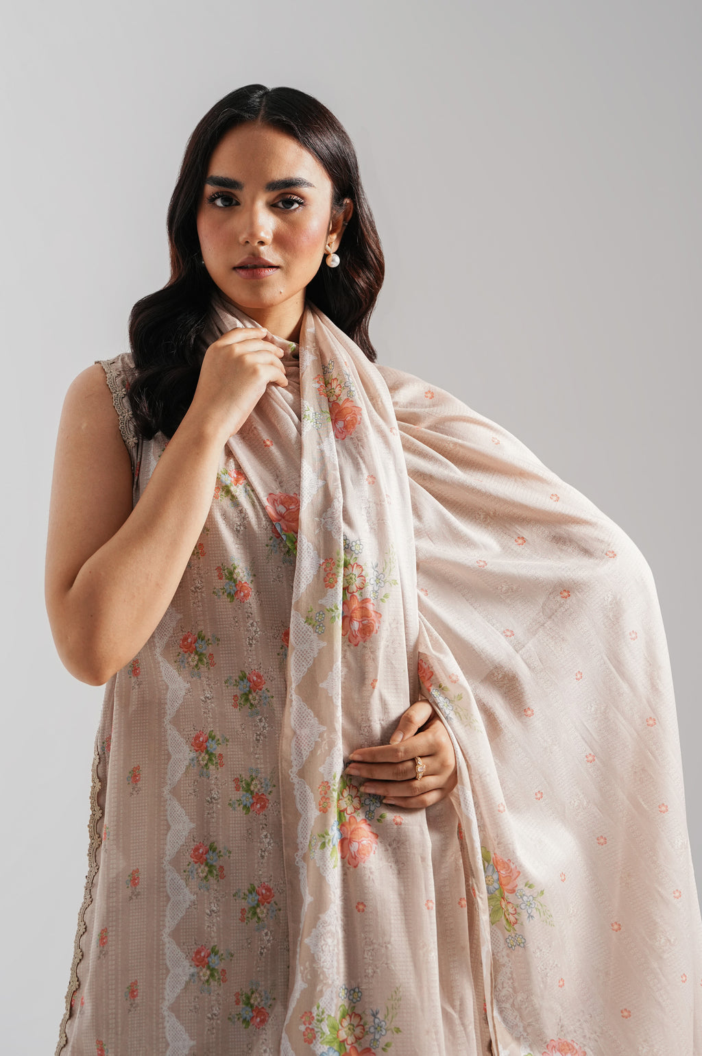 UNSTITCHED PRINTED SUIT