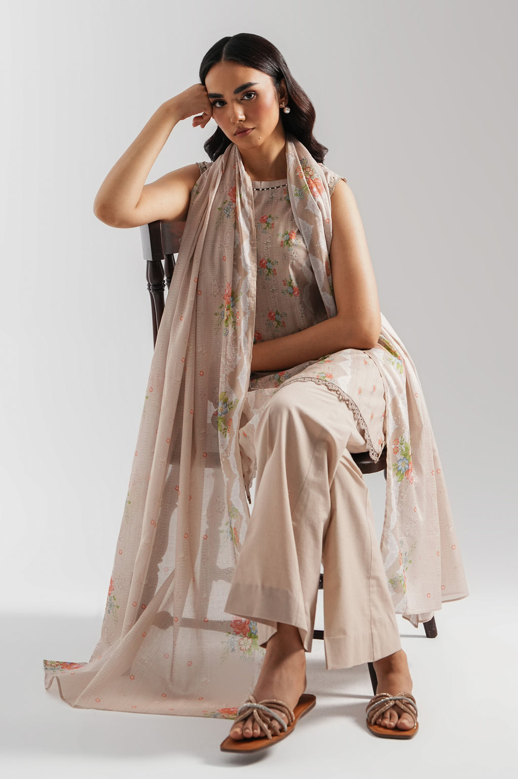 UNSTITCHED PRINTED SUIT