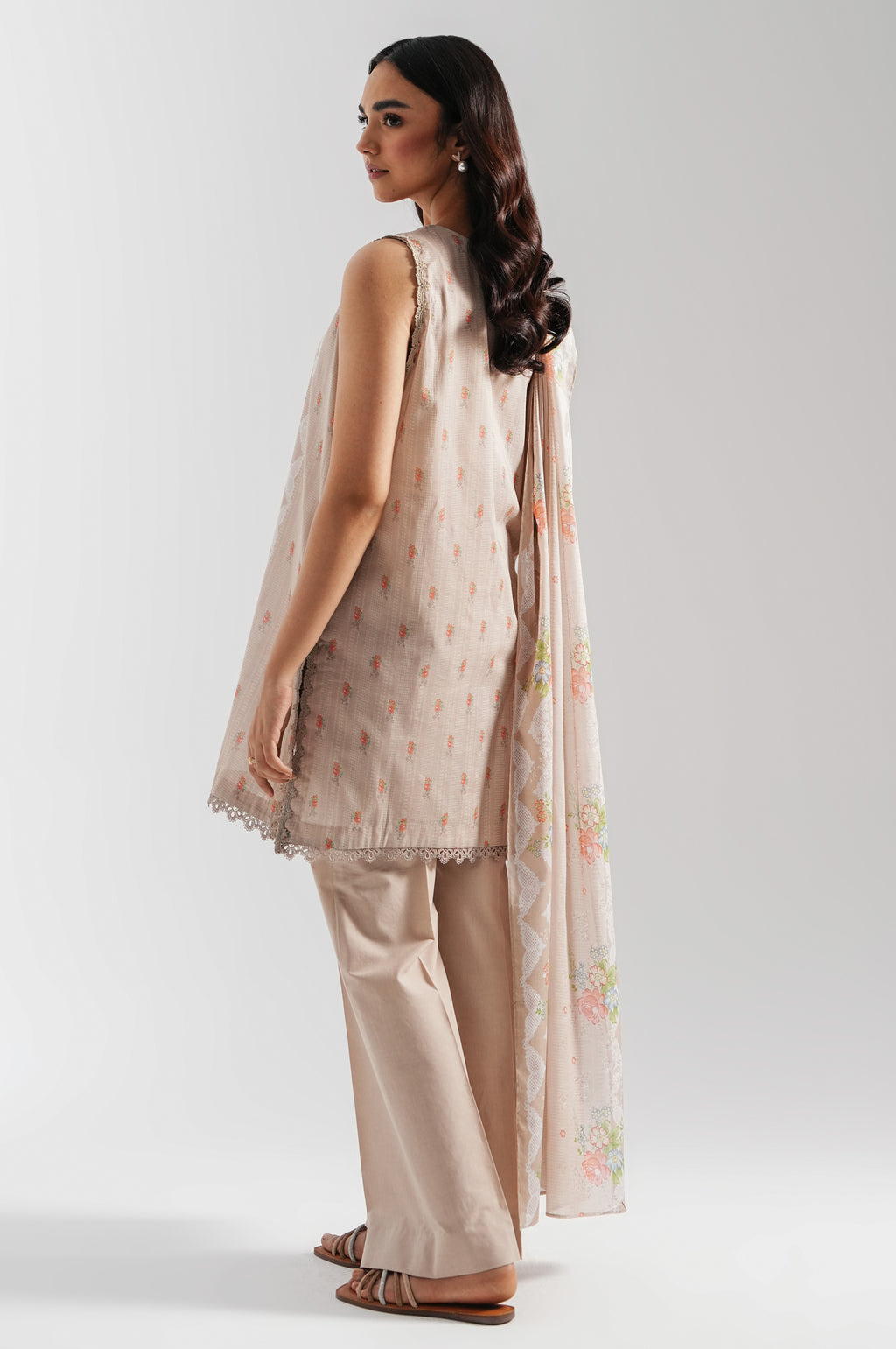 UNSTITCHED PRINTED SUIT