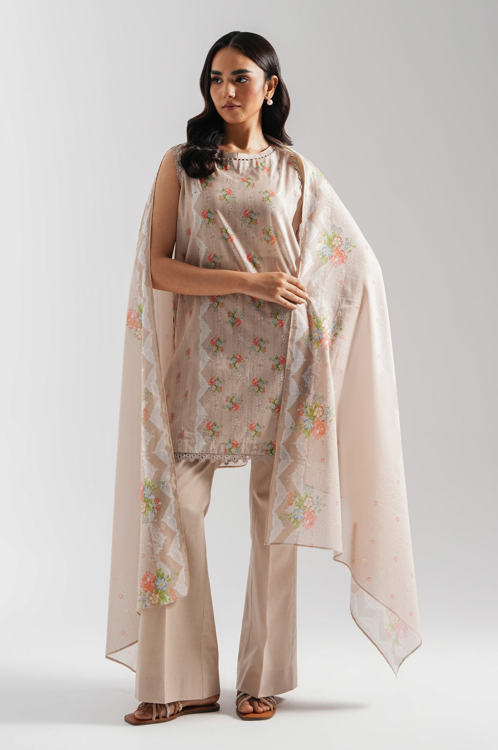 UNSTITCHED PRINTED SUIT