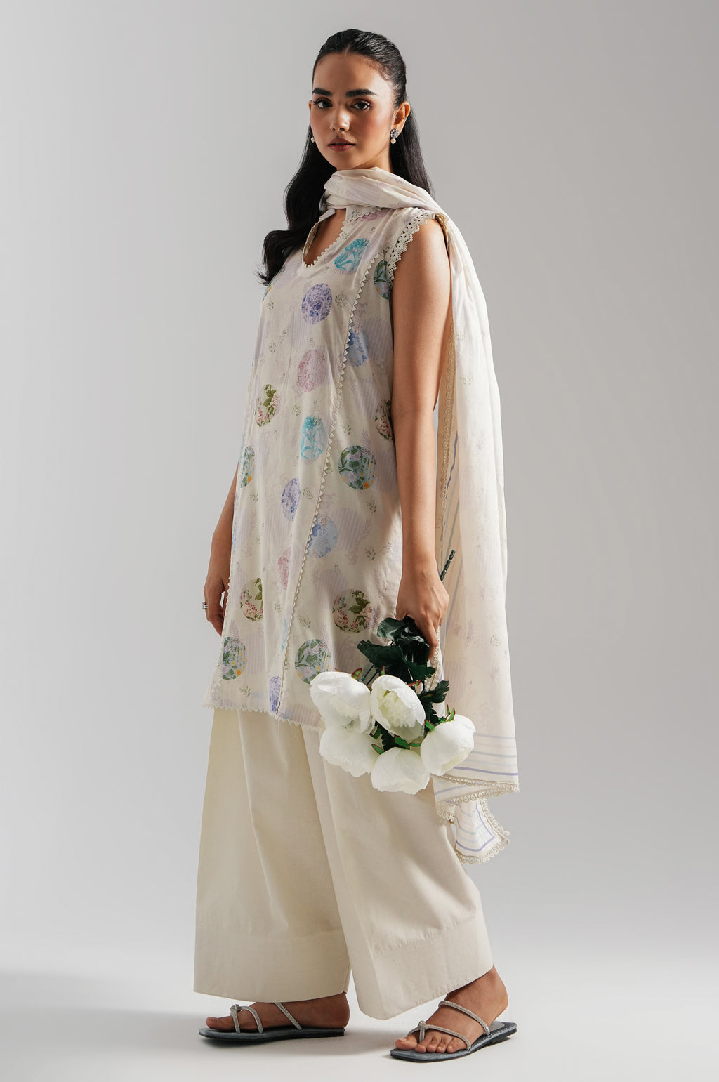 UNSTITCHED PRINTED SUIT