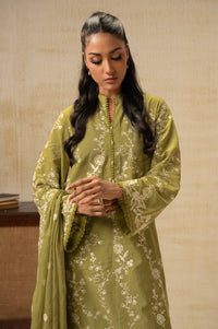 UNSTITCHED EMBROIDERED SUIT