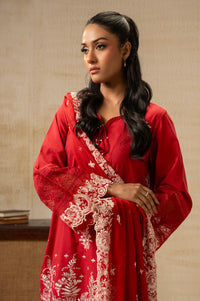 UNSTITCHED DYED EMBROIDERED SUIT