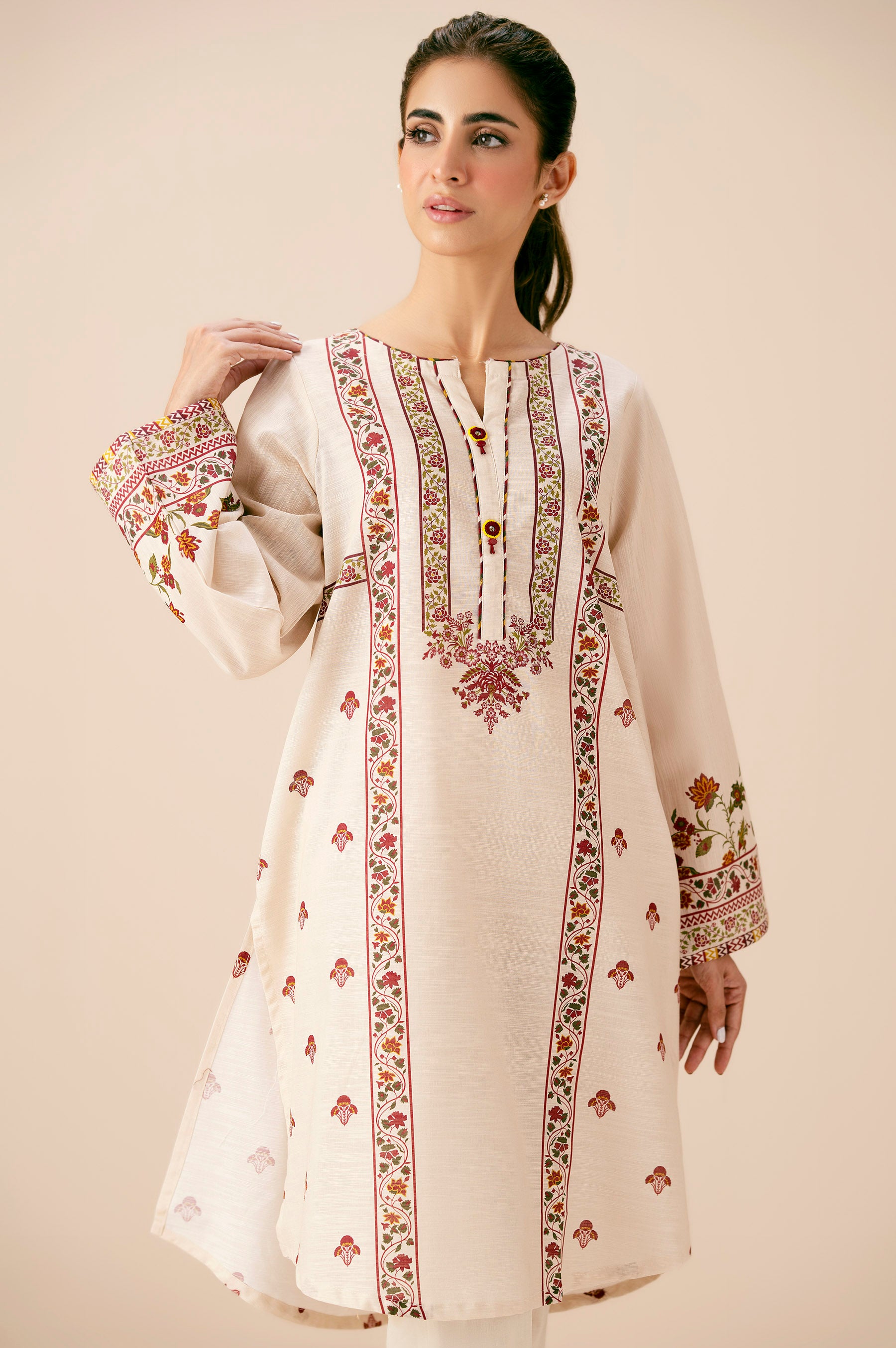 STITCHED PRINTED SHIRT